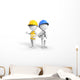 Two Engineers Thinking Wall Decal