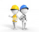 Two Engineers Thinking Wall Decal