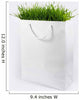 Green Grass White Paper Wall Decal