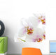 White Orchid Wall Decal