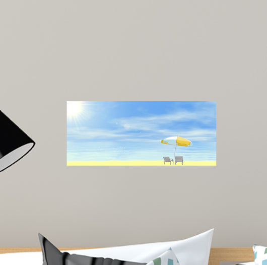 Tropical Holidays Wall Decal
