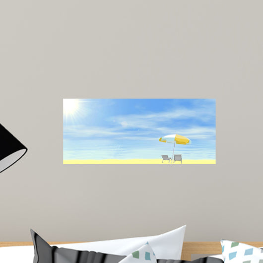Tropical Holidays Wall Decal