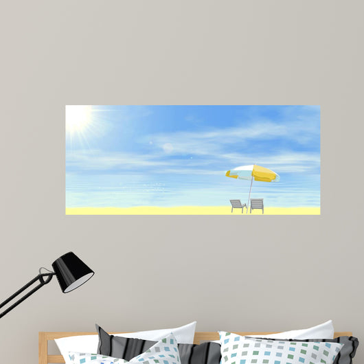 Tropical Holidays Wall Decal