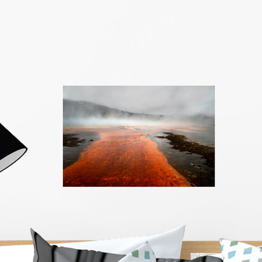 Yellowstone Geysers Wall Decal