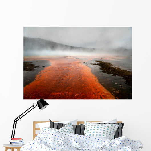Yellowstone Geysers Wall Decal