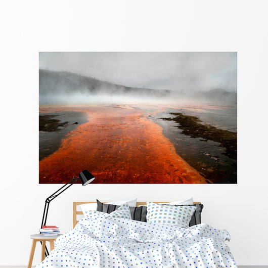 Yellowstone Geysers Wall Decal