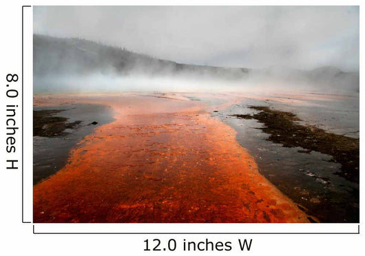 Yellowstone Geysers Wall Decal