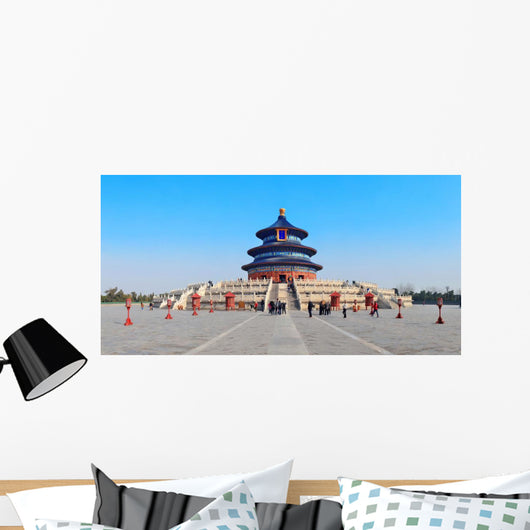 Temple Heaven Wall Decal Design 2