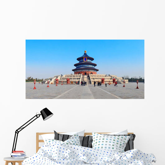 Temple Heaven Wall Decal Design 2