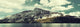 Snow Mountain Lake Wall Decal Panoramic Wall Decal