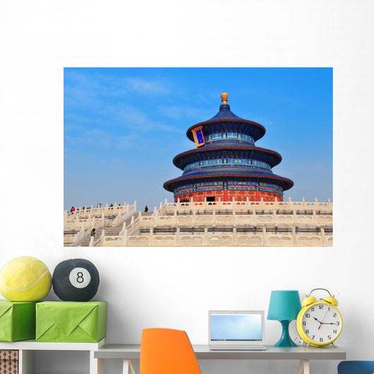 Temple Heaven Wall Decal Design 1