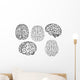Black and White Cartoon Wall Stickers Wall Decal