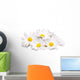 White Chamomile Flowers Wall Decal