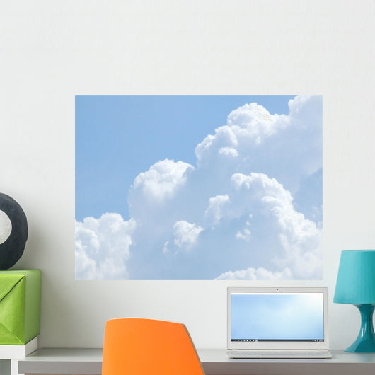 Puffy Cloud Wall Decal