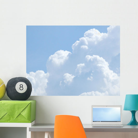 Puffy Cloud Wall Decal