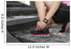 Sport Woman Tying Shoelaces Wall Decal