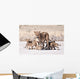 Lioness and Cub Wall Decal