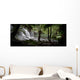 Rainforest Scene Wall Decal Panoramic Wall Decal
