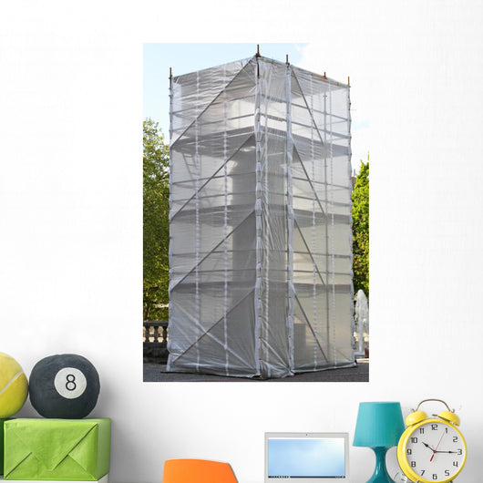 Monument Scaffolding Wall Decal