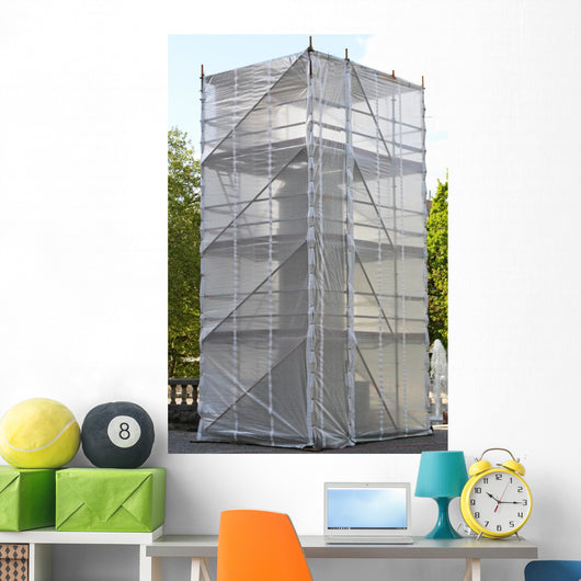 Monument Scaffolding Wall Decal