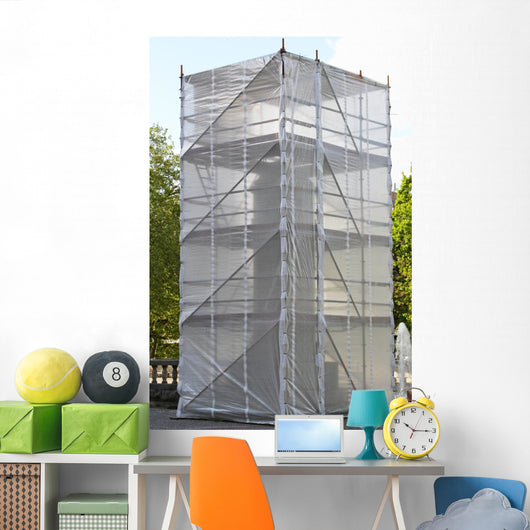 Monument Scaffolding Wall Decal