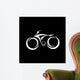 Bicycle Bike Silhouette Vector Wall Decal