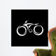 Bicycle Bike Silhouette Vector Wall Decal