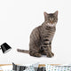 Sitzende Katze Wall Decal