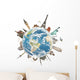 World Monuments Travel Wall Decal