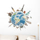 World Monuments Travel Wall Decal