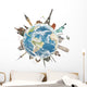 World Monuments Travel Wall Decal