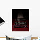 Element Red Electric Guitar Wall Decal