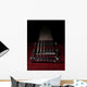 Element Red Electric Guitar Wall Decal