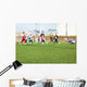 Blur Boys Playing Soccer Wall Decal