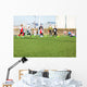 Blur Boys Playing Soccer Wall Decal