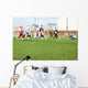 Blur Boys Playing Soccer Wall Decal