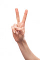 Peace Bunny Ears Wall Decal