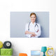 Cheerful Doctor Wall Decal