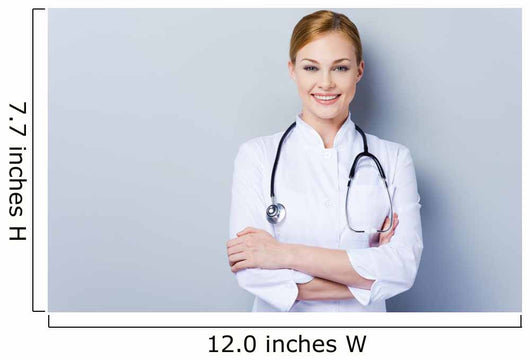 Cheerful Doctor Wall Decal