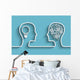 Human Head Wall Decal