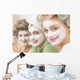 Junge Frau Mir Grossen Wall Decal