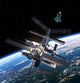 Space Station and Space Wall Decal