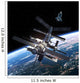 Space Station and Space Wall Decal