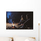Couple Tent Camping Wilderness Wall Decal Design 3