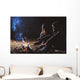Couple Tent Camping Wilderness Wall Decal Design 3