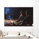 Couple Tent Camping Wilderness Wall Decal Design 3
