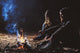 Couple Tent Camping Wilderness Wall Decal Design 3