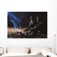 Couple Tent Camping Wilderness Wall Decal Design 1
