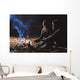 Couple Tent Camping Wilderness Wall Decal Design 1