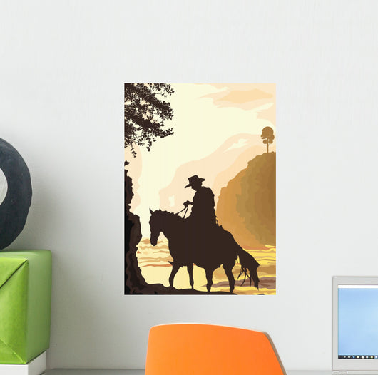 Cowboy Wall Decal